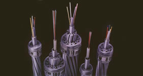 Example of Optical Ground Wire (OPGW)